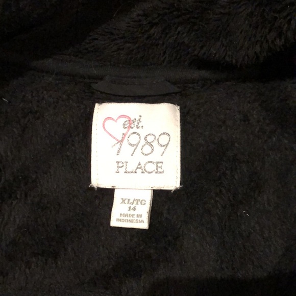 Children’s Place fleece jacket girls XL 14y - Picture 3 of 4